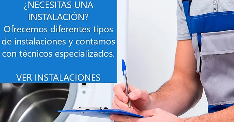 Técnico de instalación de electrodomésticos en Tenerife